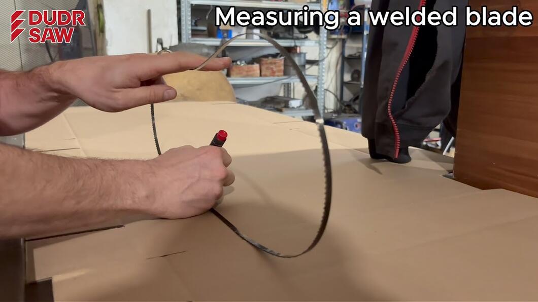 VIDEO: How to determine the length of a band saw blade? And how to choose a blade for wood?