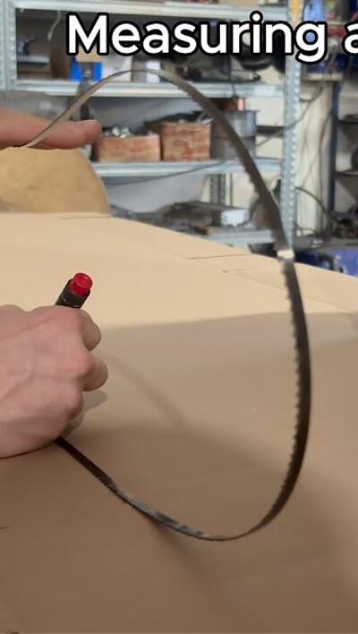 VIDEO: How to determine the length of a band saw blade? And how to choose a blade for wood?