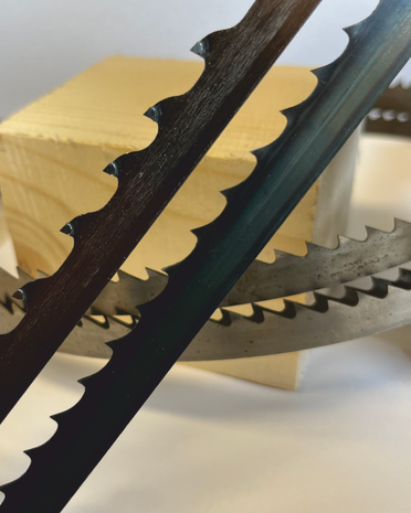 hardened, non-hardened and carbide teeth